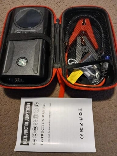 Customer photo review of Tekkvault™ RoadRescue Pro 4-in-1 Jump Starter