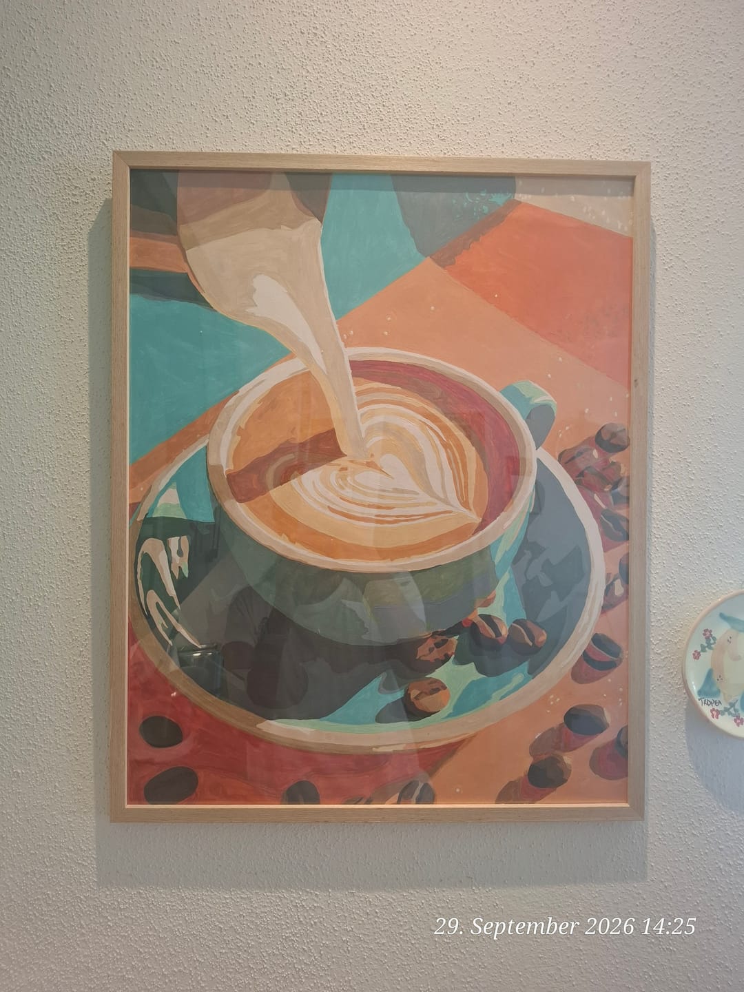 Customer photo review of Malen nach Zahlen - Kaffee mit Liebe