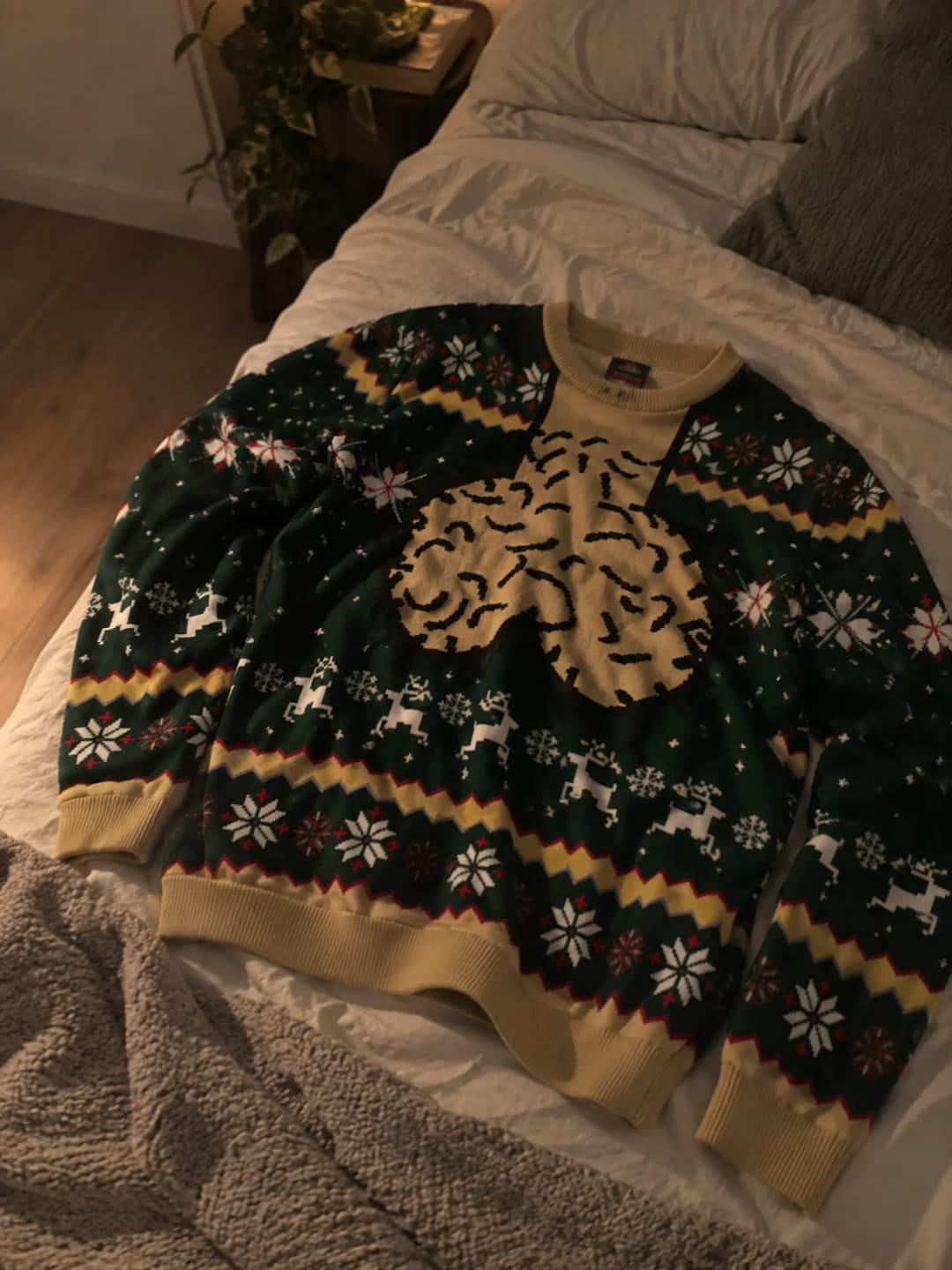 Customer photo review of Jersey Navideño MistleKnit