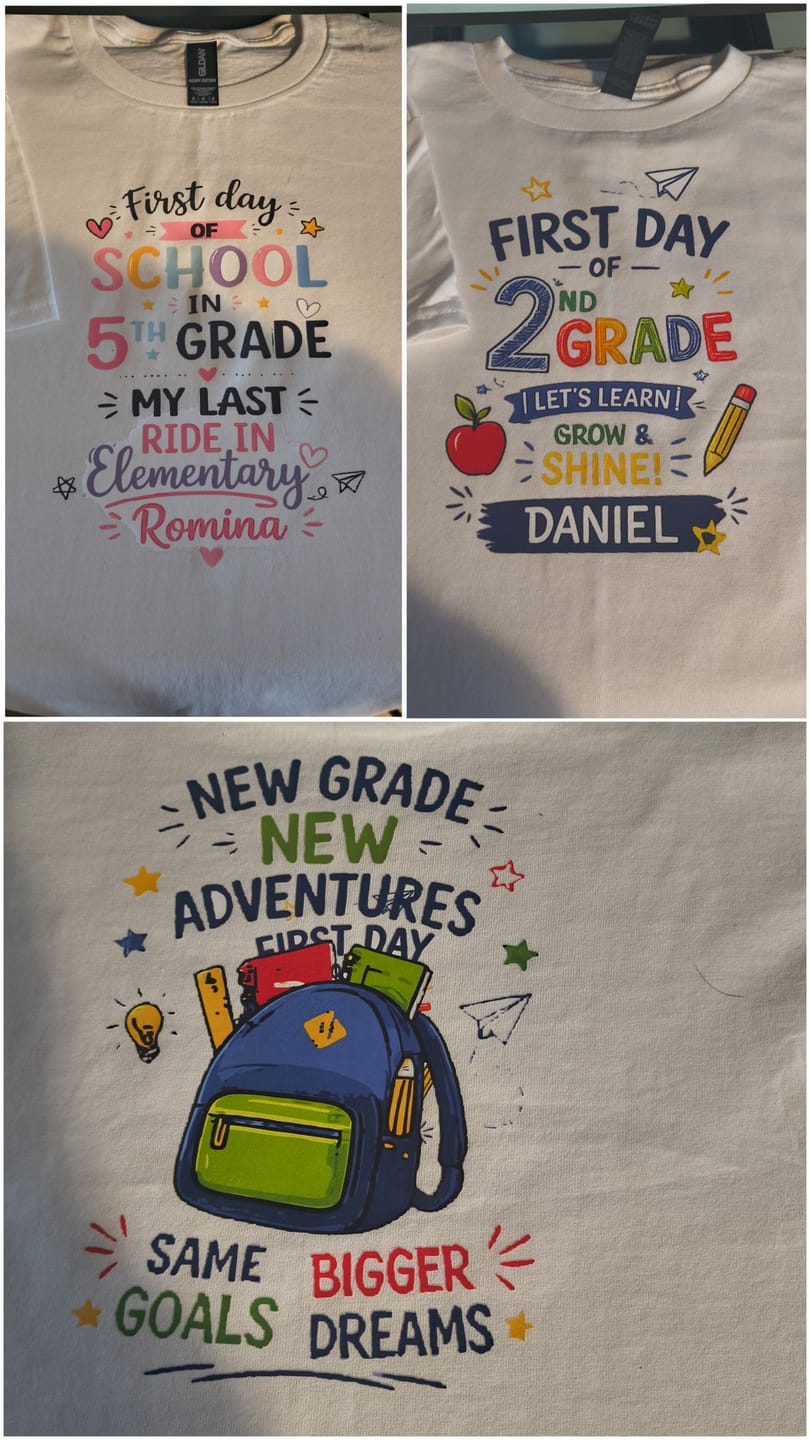 Customer photo review of DTF Gang Sheet Builder