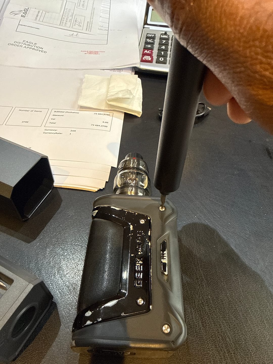 Customer photo review of Lumeo QuickFix Soldering Iron