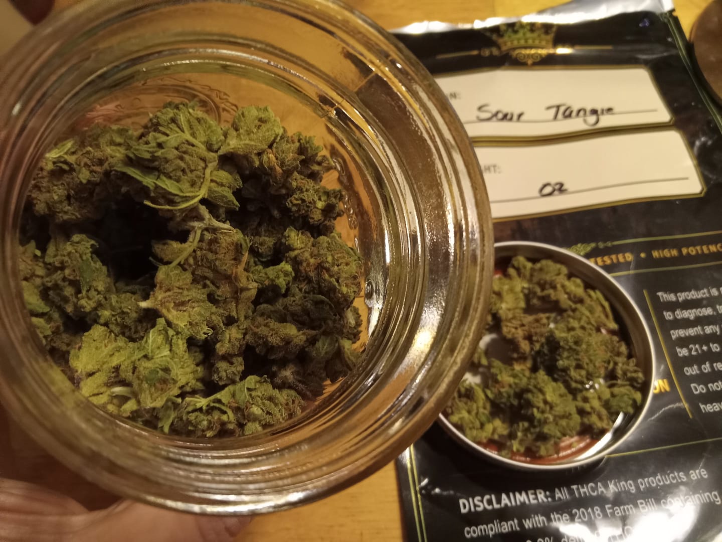 Customer photo review of Bulk THCA Smalls