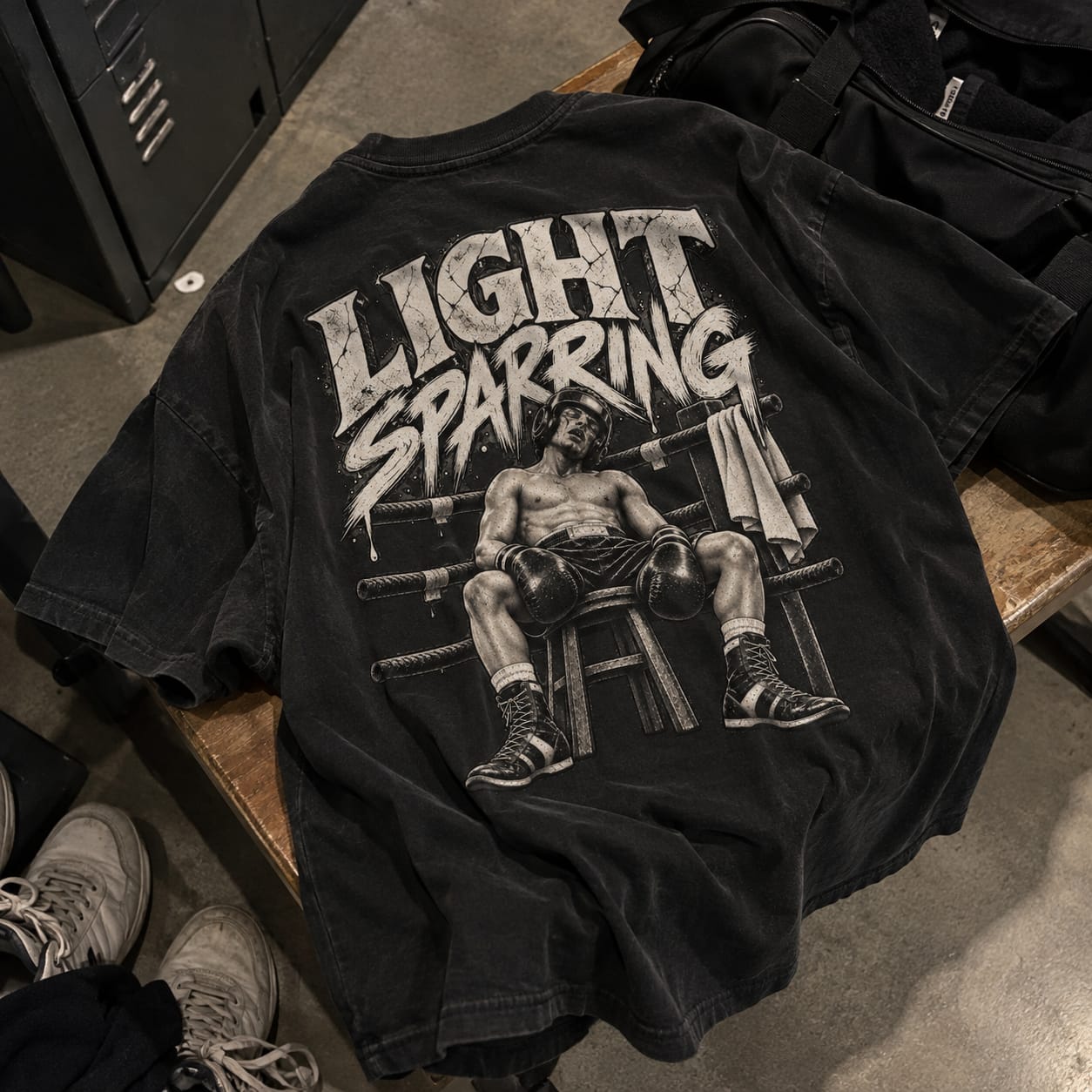 Customer photo review of SPARRING- Oversized Shirt