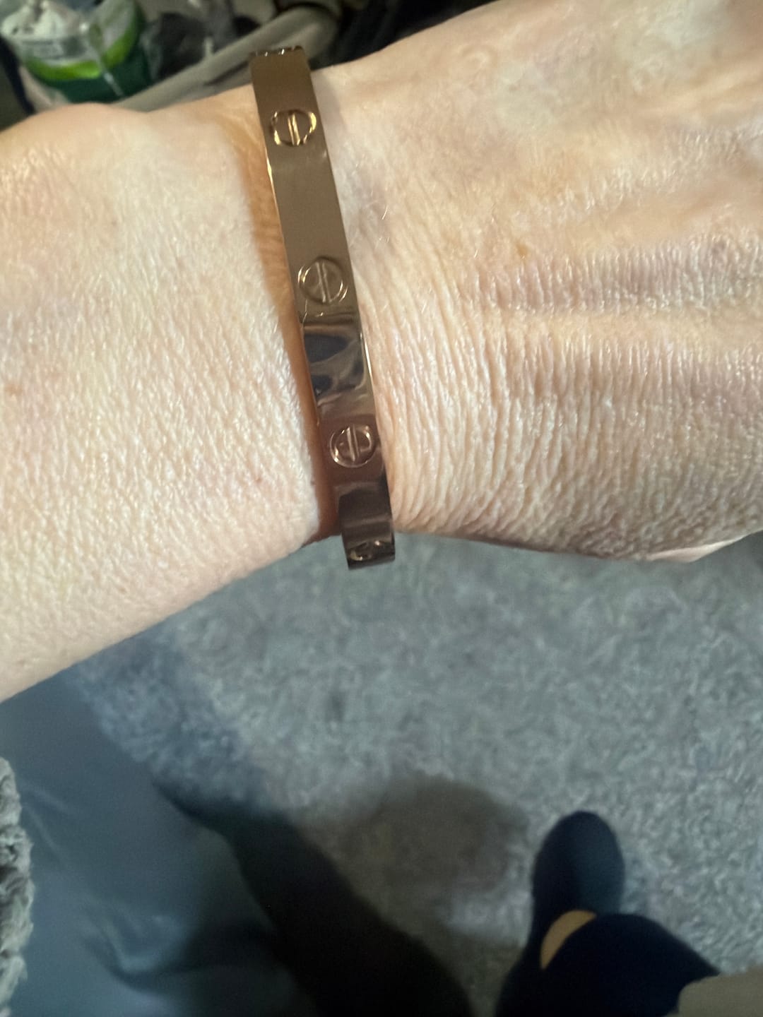 Customer photo review of LOVE BRACELET 6.1MM