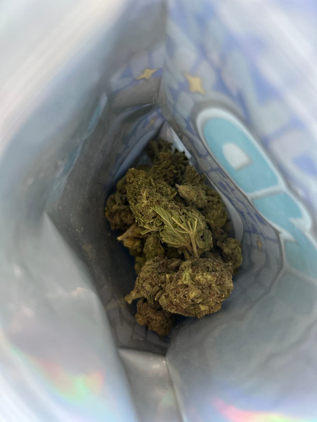 Customer photo review of Blueberry Zkittlez - 28 Grams - Indica