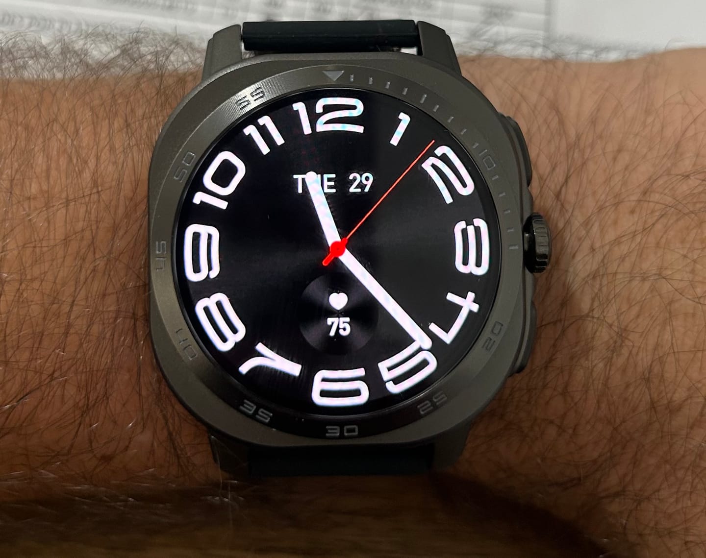Customer photo review of Smartwatch Kronos Infinity STF AMOLED 1.43"
