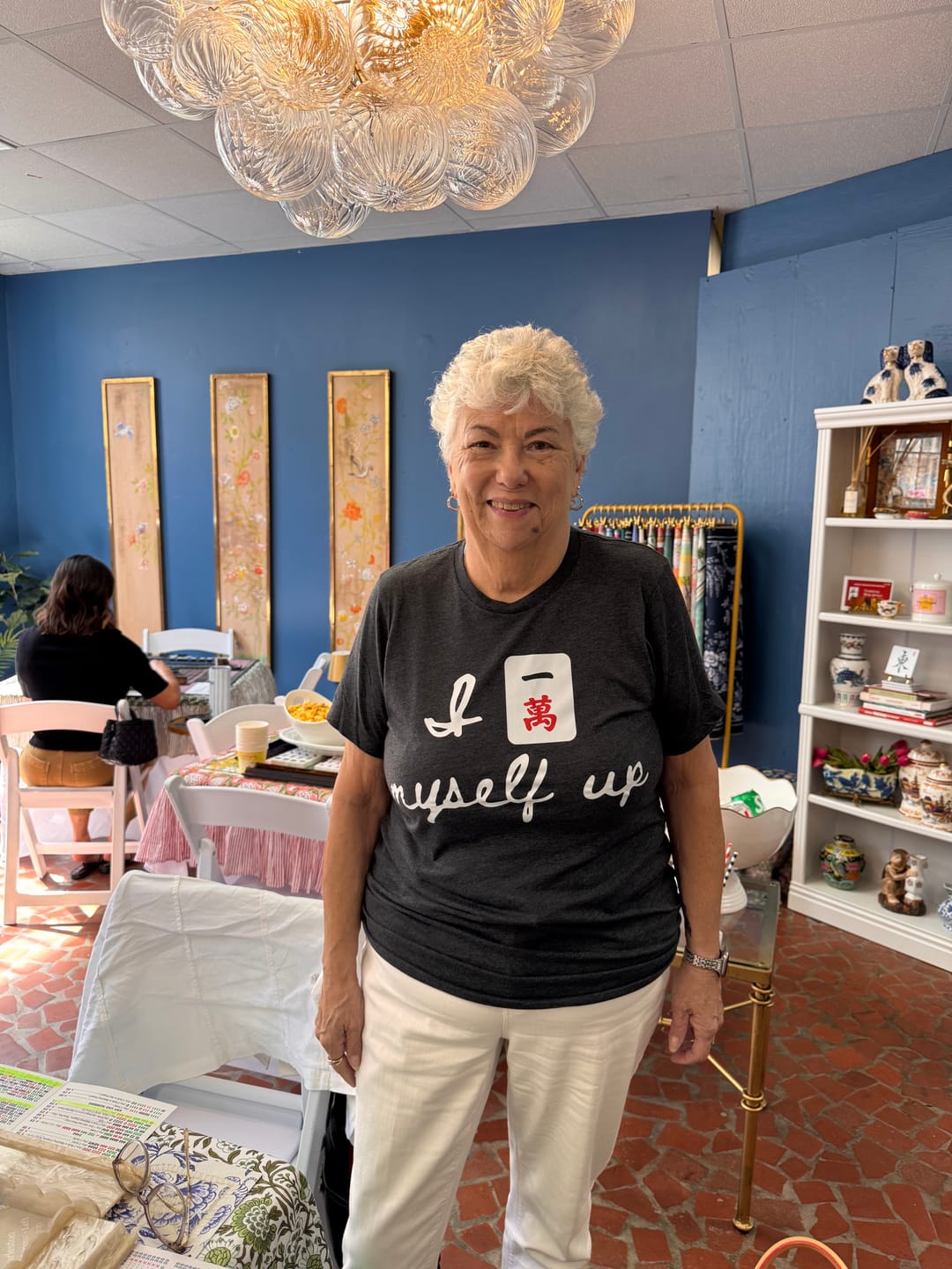 Customer photo review of I Crack Myself Up T-Shirt