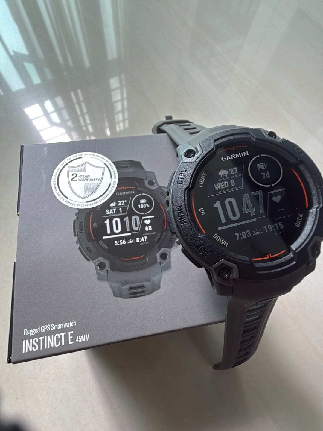 Customer photo review of Garmin Instinct E