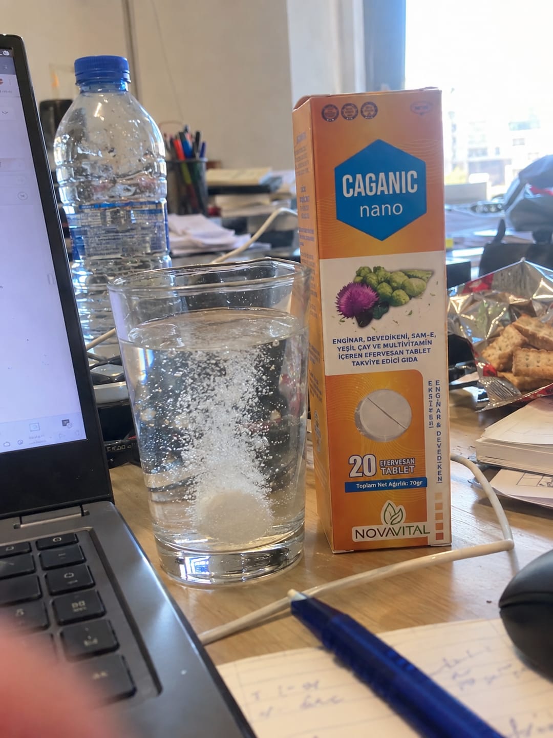 Customer photo review of Caganıc Nano - Enginar ve Devedikeni İçeren Efervasan Tablet
