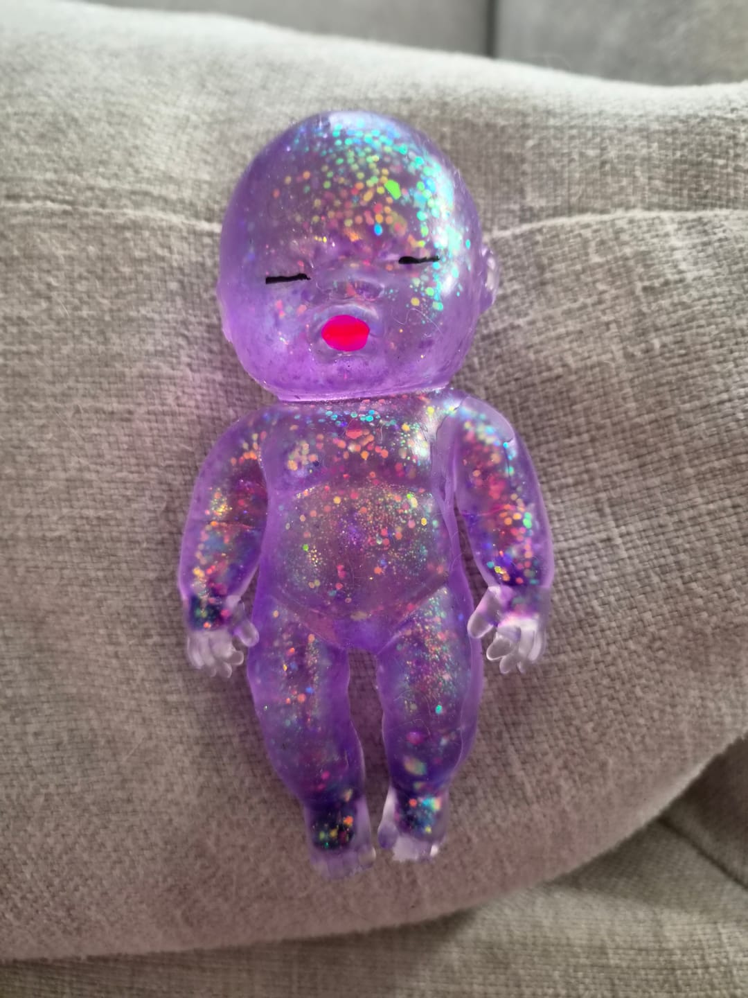 Customer photo review of Sugar Baby Glitter Squishy 14cm