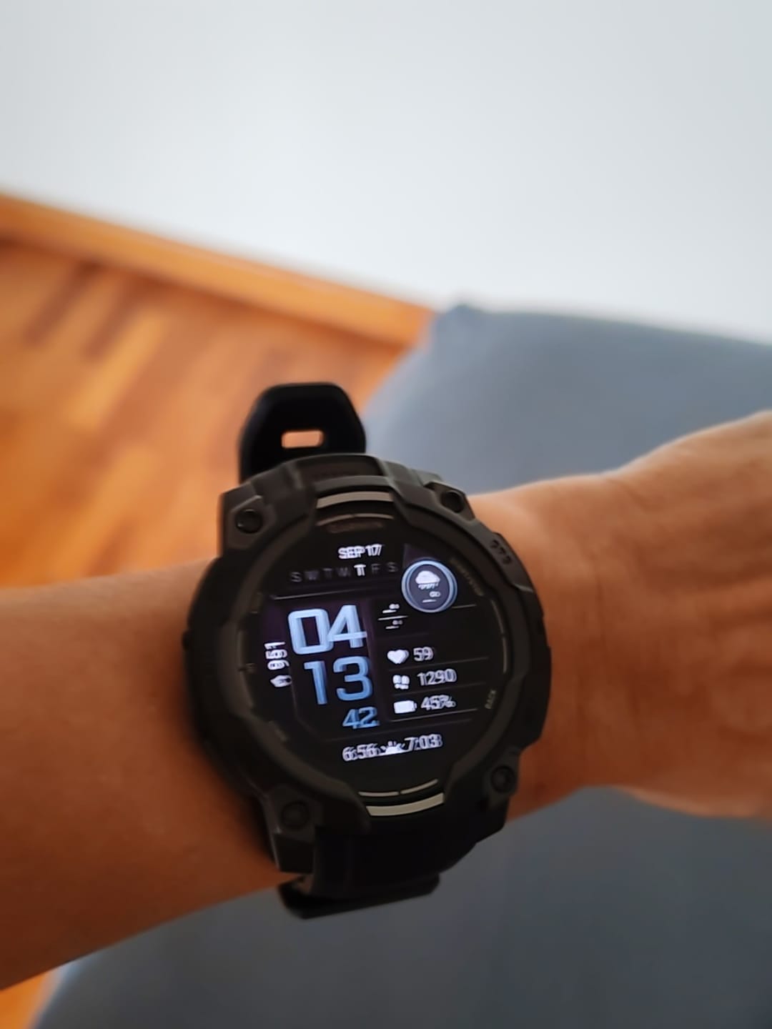 Customer photo review of Garmin Instinct 3 AMOLED