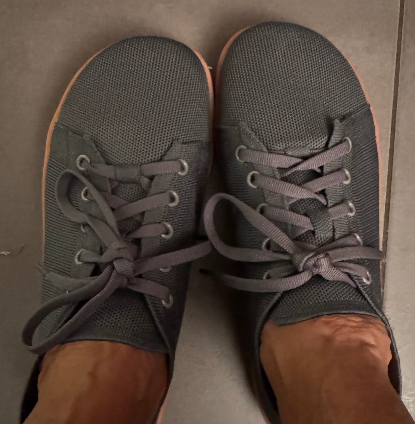 Customer photo review of Barfuss-Sneaker