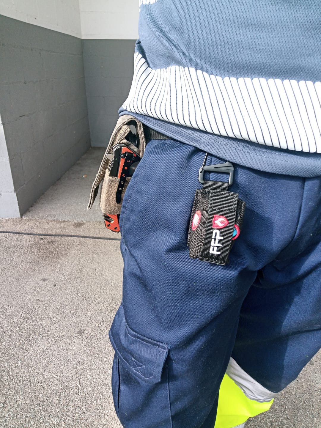 Customer photo review of SPEED OPS (Mousqueton Porte-Matériel Efficace) - RHINOEVAC