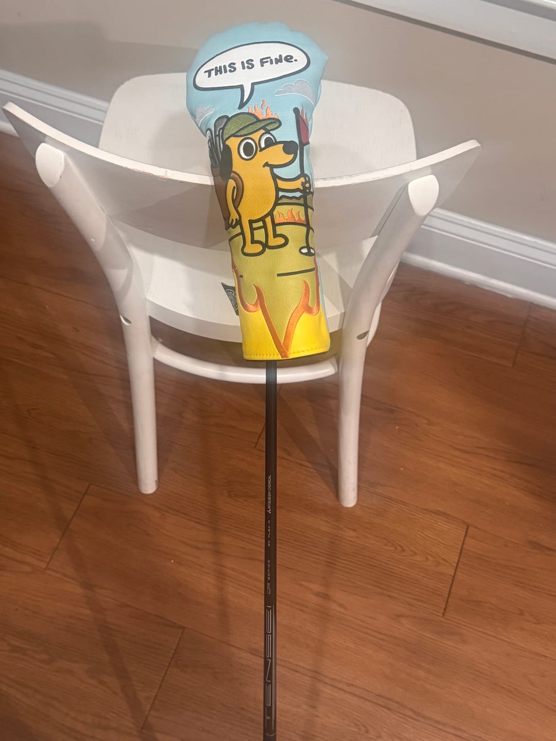 Customer photo review of This is Fine Headcover