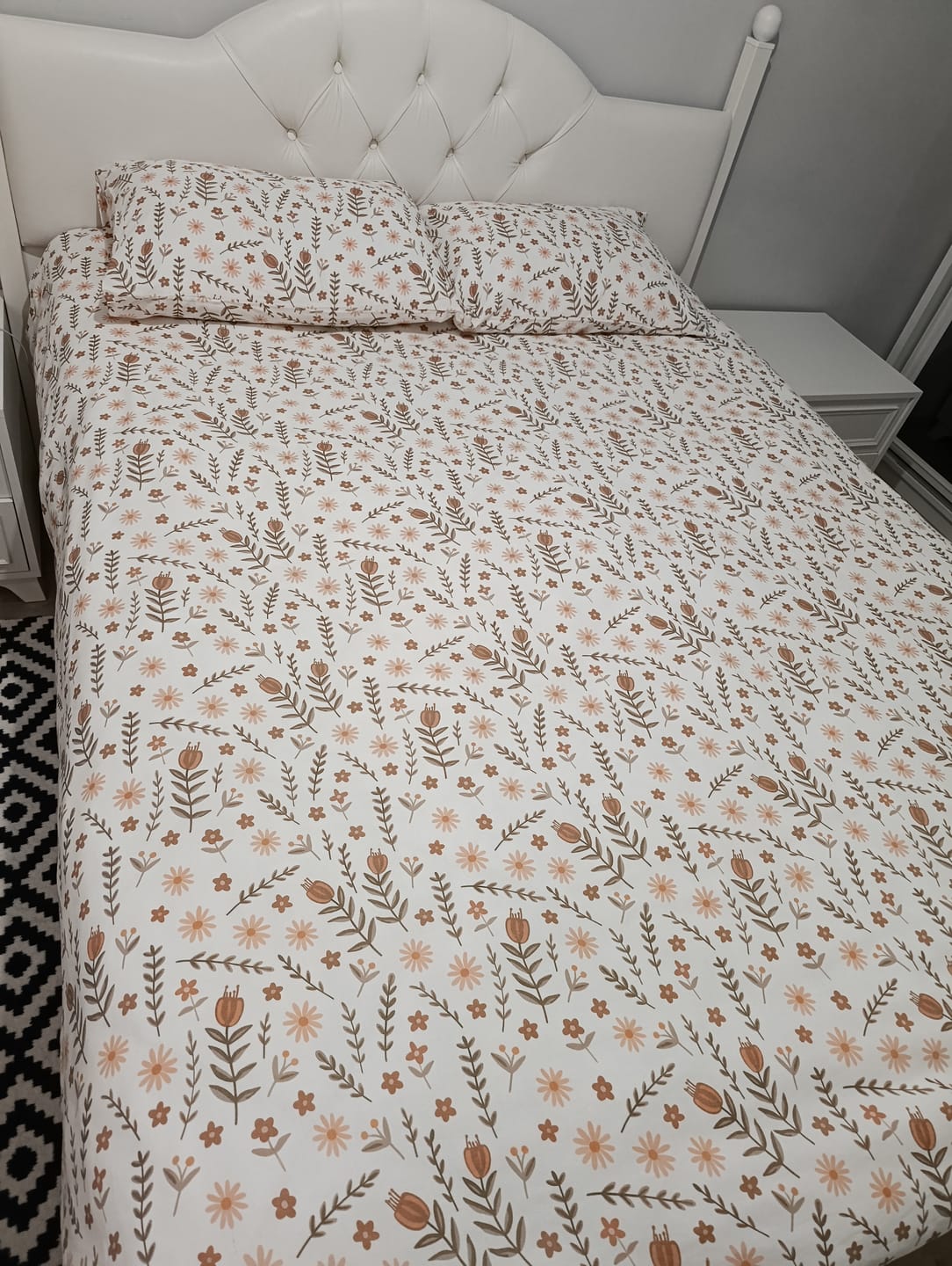 Customer photo review of Triana Nefes Alan Pamuklu Çift Kişilik Nevresim Takımı