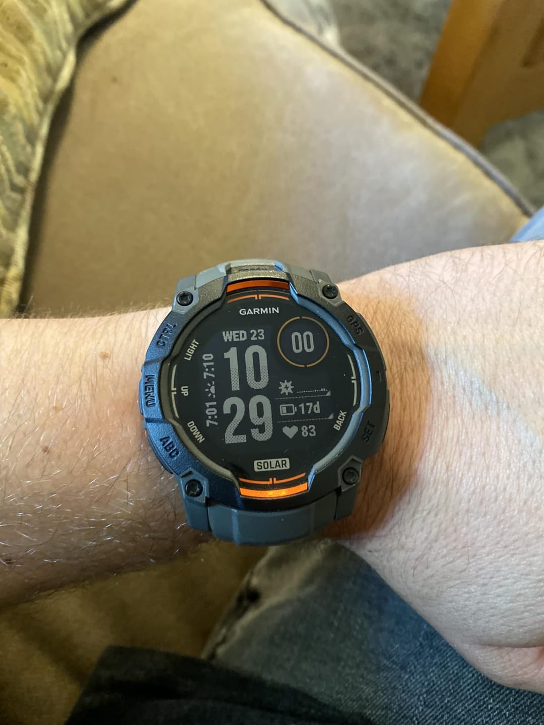 Customer photo review of Garmin Instinct 3 Solar