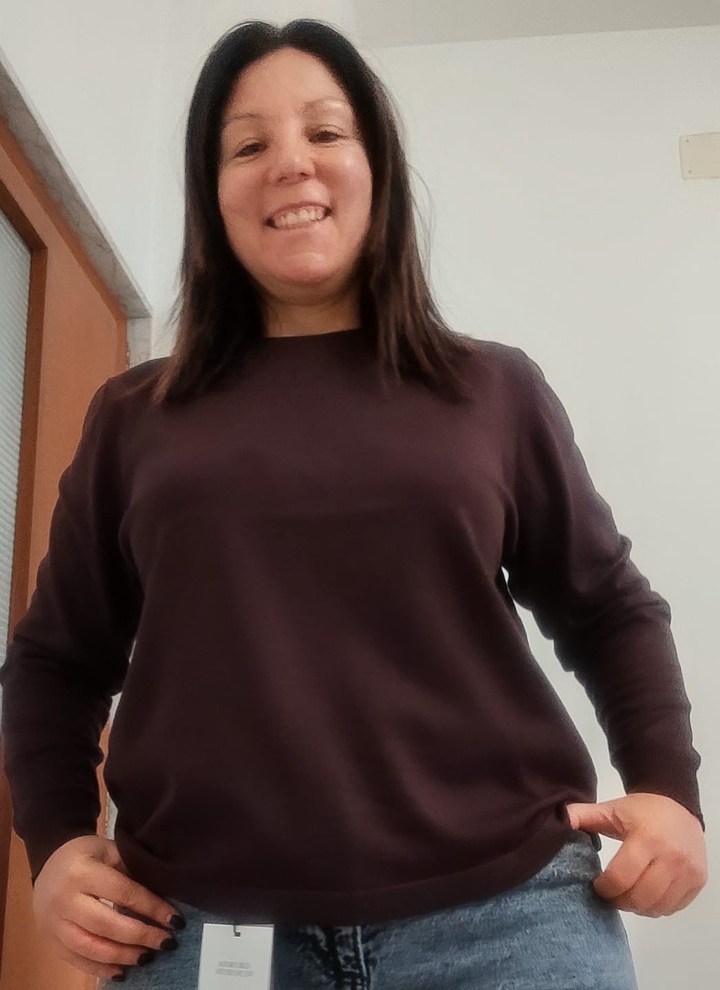 Customer photo review of MAGLIONE SILJE CIOCCOLATO