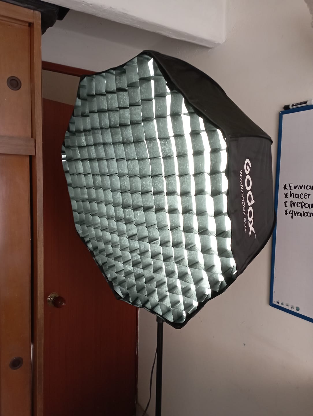 Customer photo review of Octabox Godox Tipo Sombrilla 80 Cm Con Panel Grid