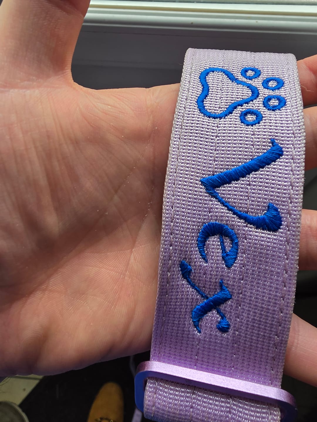 Customer photo review of Personalisation Fee €8.99