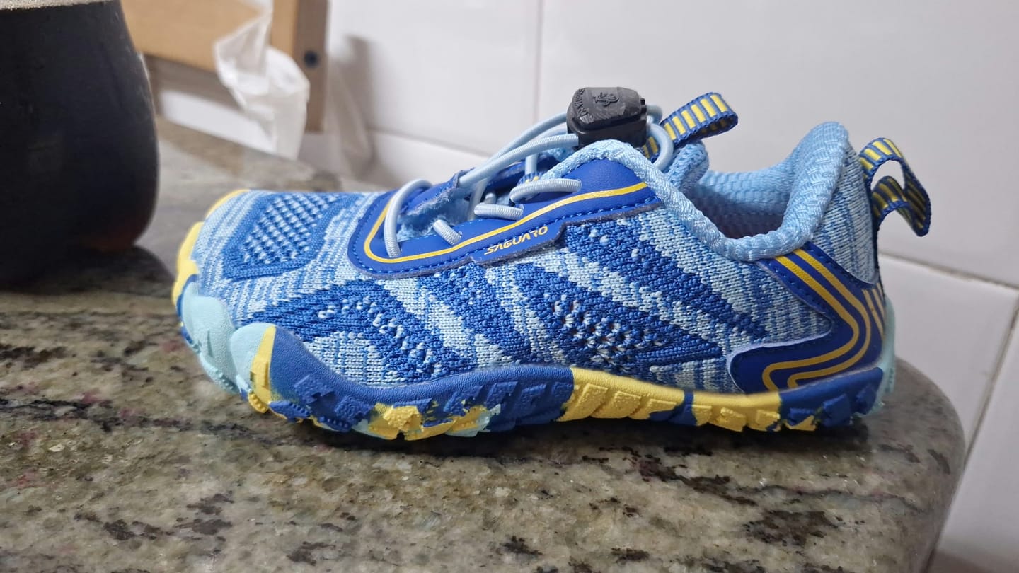 Customer photo review of Niños Active II Pro - Zapatos Barefoot