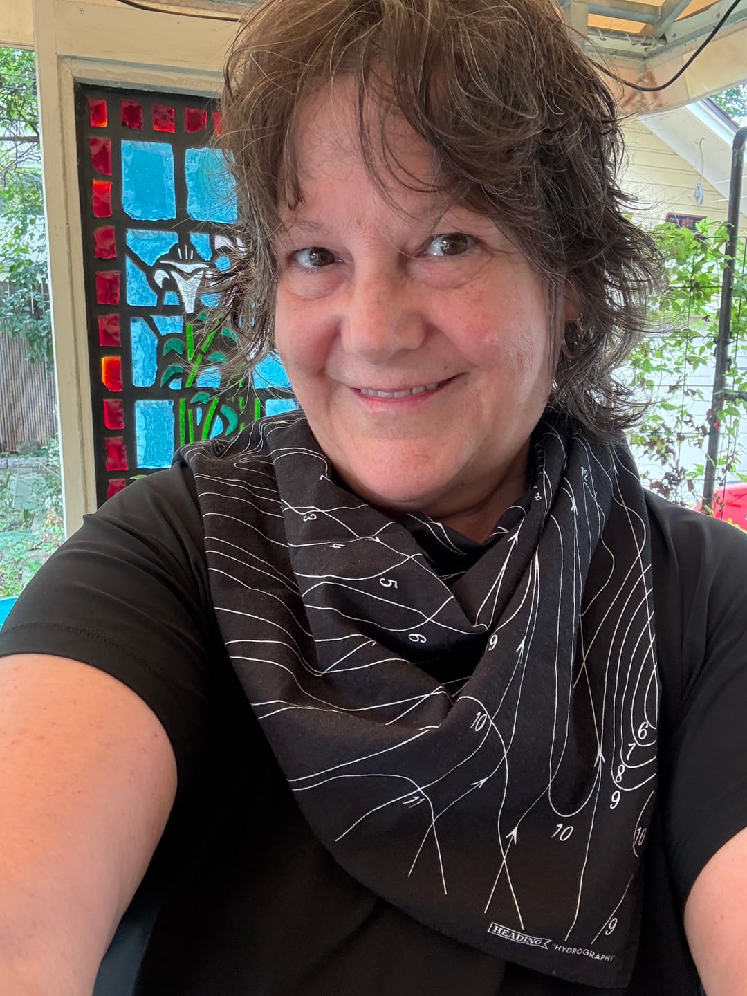 Customer photo review of Hydrography Bandana