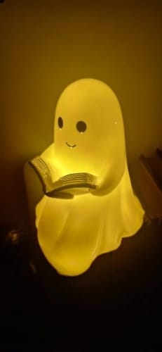 Customer photo review of Cozy Ghost – A little spirit that brings warmth & light