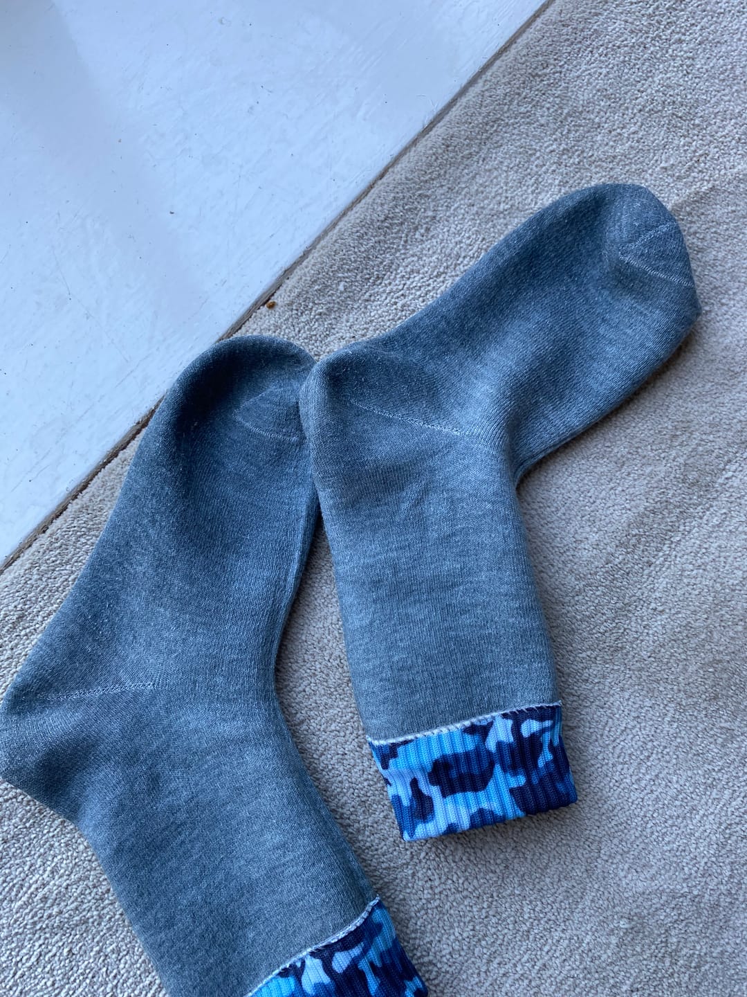 Customer photo review of Limited Edition Waterproof Socks