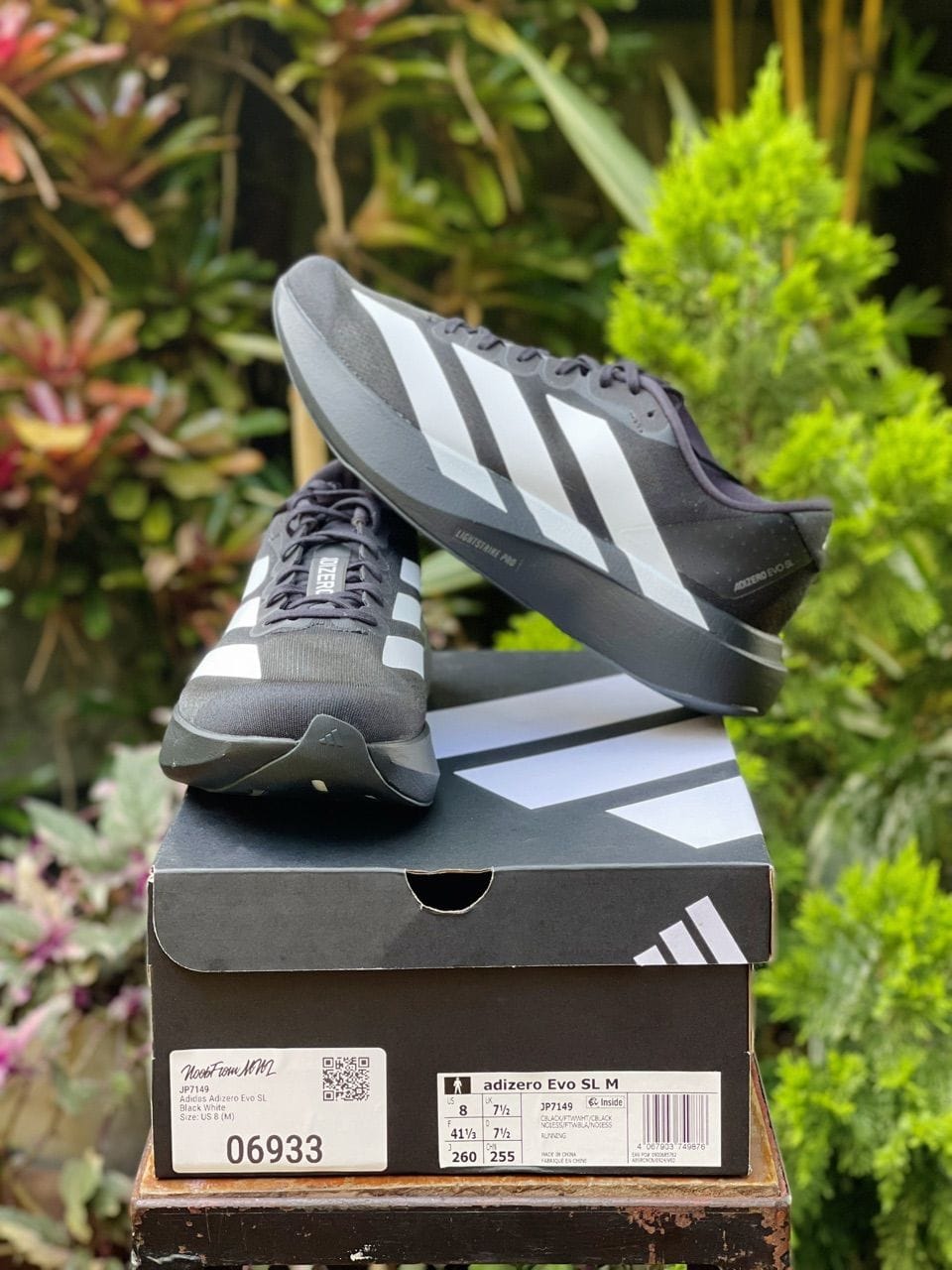 Customer photo review of Adizero Evo SL Core Black & White - AZB
