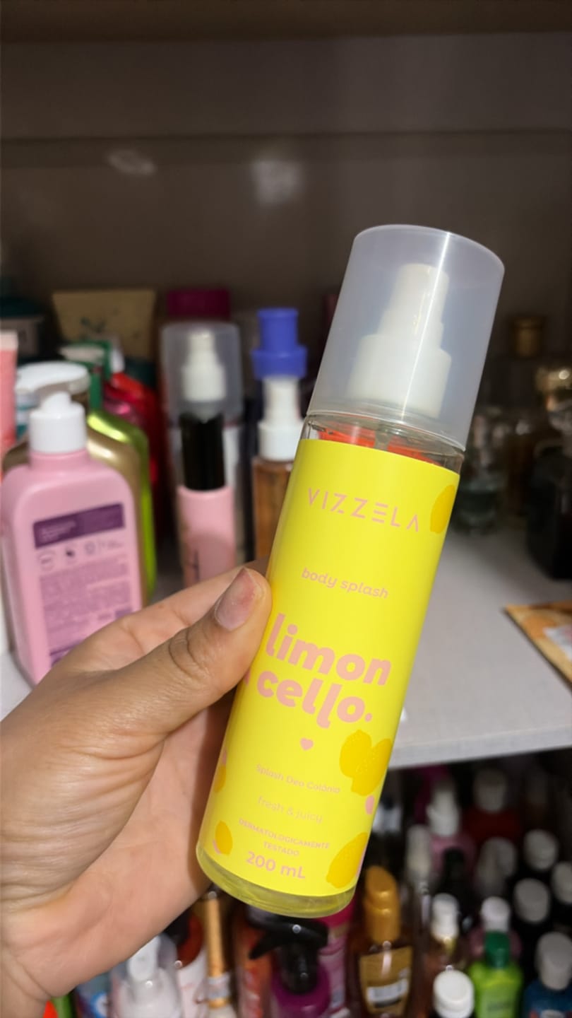 Customer photo review of Body Splash Deo Colônia Limoncello – Vizzela
