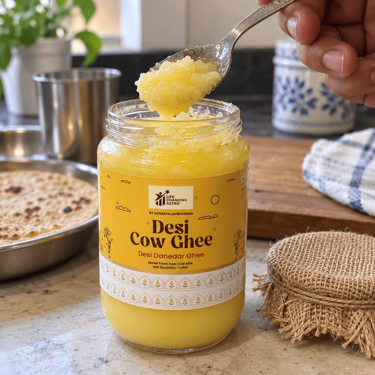Customer photo review of Desi Cow Ghee