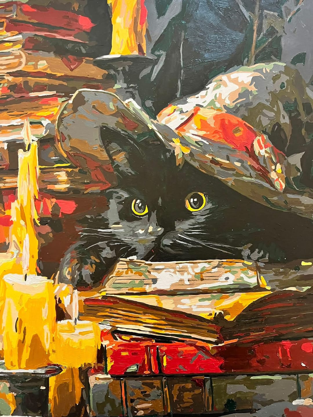Customer photo review of Spells keeper | Paint by Number
