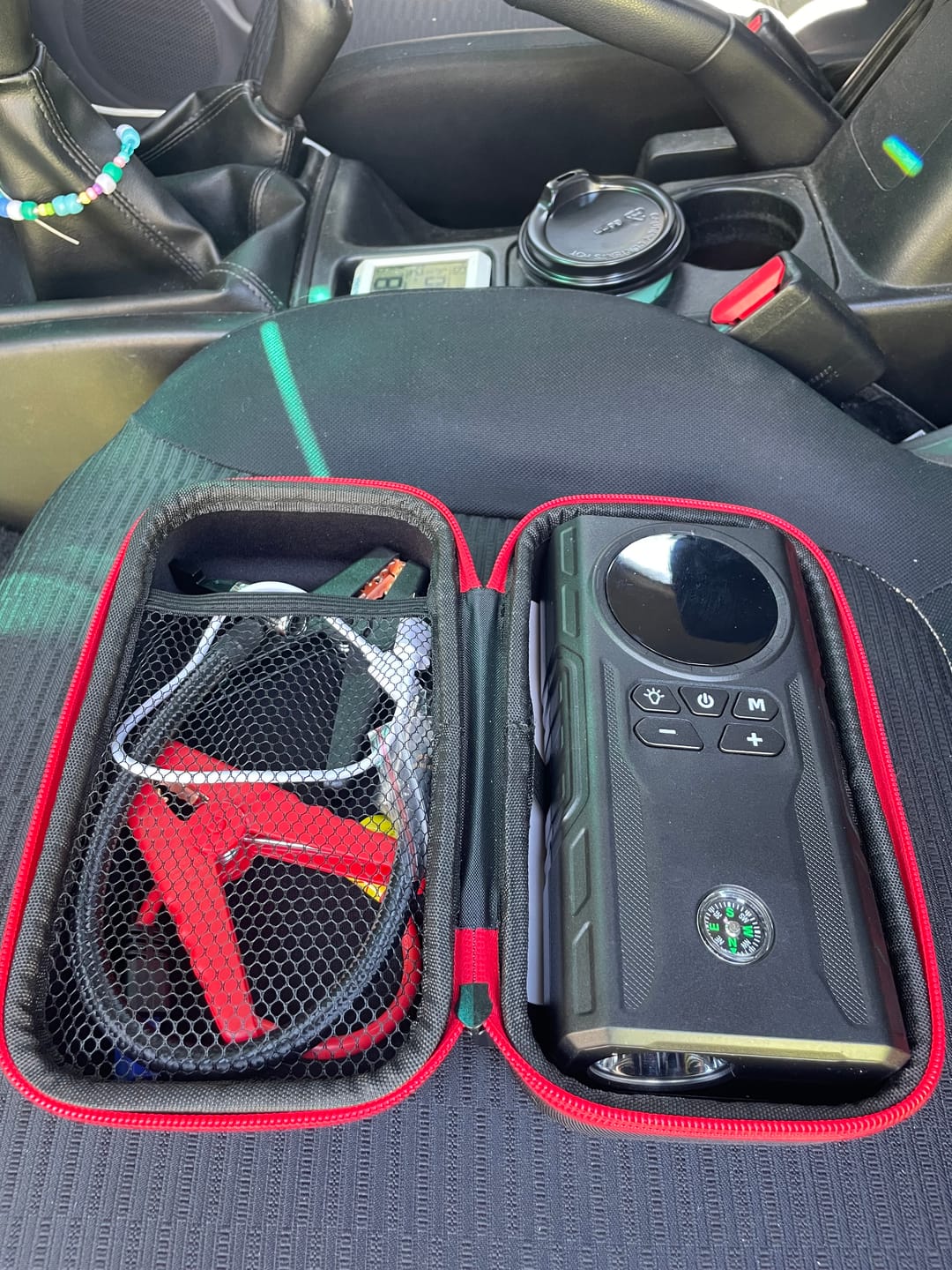 Customer photo review of Tekkvault™ RoadRescue Pro 4-in-1 Jump Starter