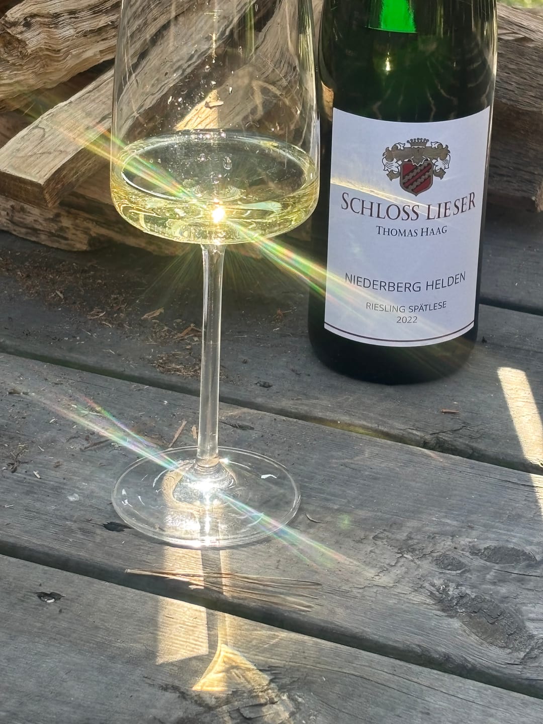 Customer photo review of Schloss Lieser Lieser Niederberg Helden Riesling Spatlese 2022
