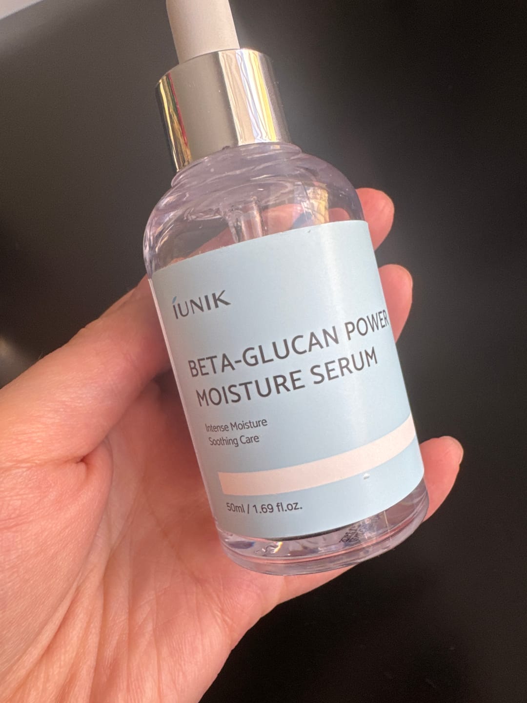 Customer photo review of Beta Glucan Power Moisture Serum