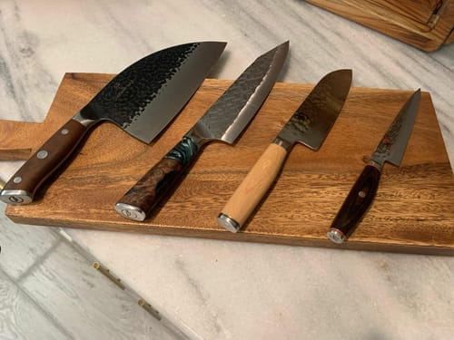 Customer photo review of Dynasty Series Serbian Cleaver