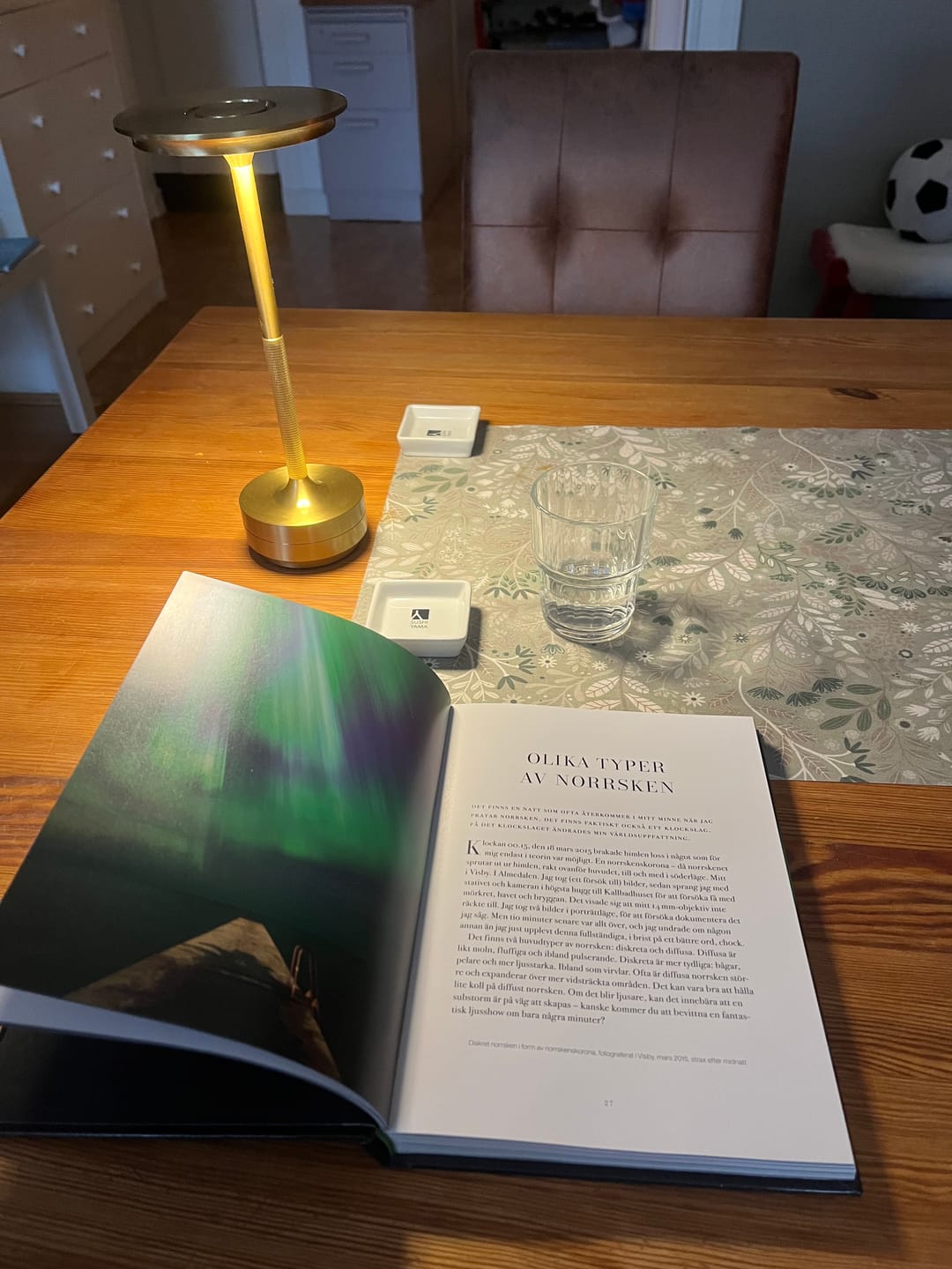 Customer photo review of Bordslampa – portabel LED-lampa med touchdimmer & 3 ljusfärger | Alux