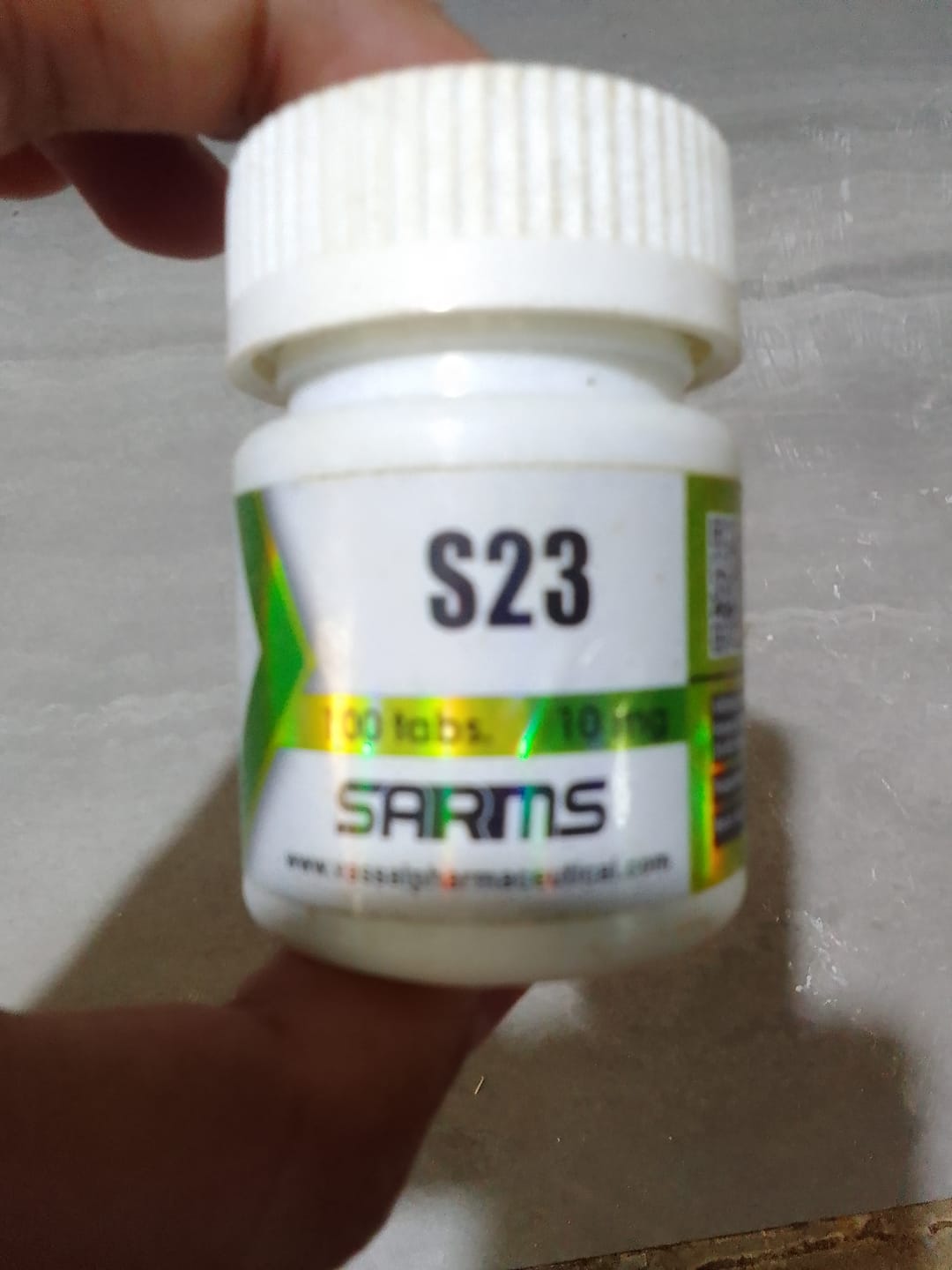 Customer photo review of S23 Sarms Vassal Pharmaceutical