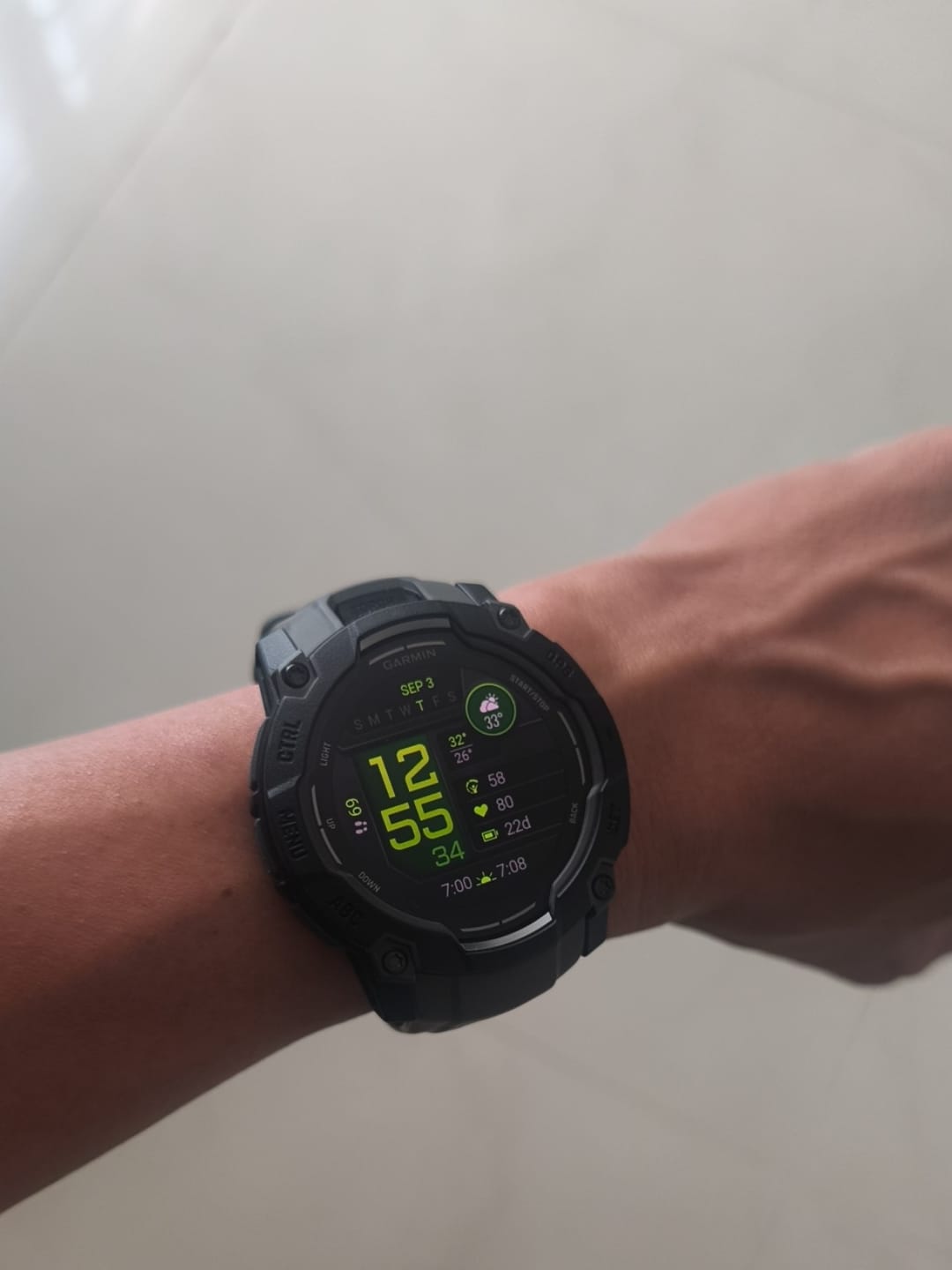 Customer photo review of Garmin Instinct 3 AMOLED
