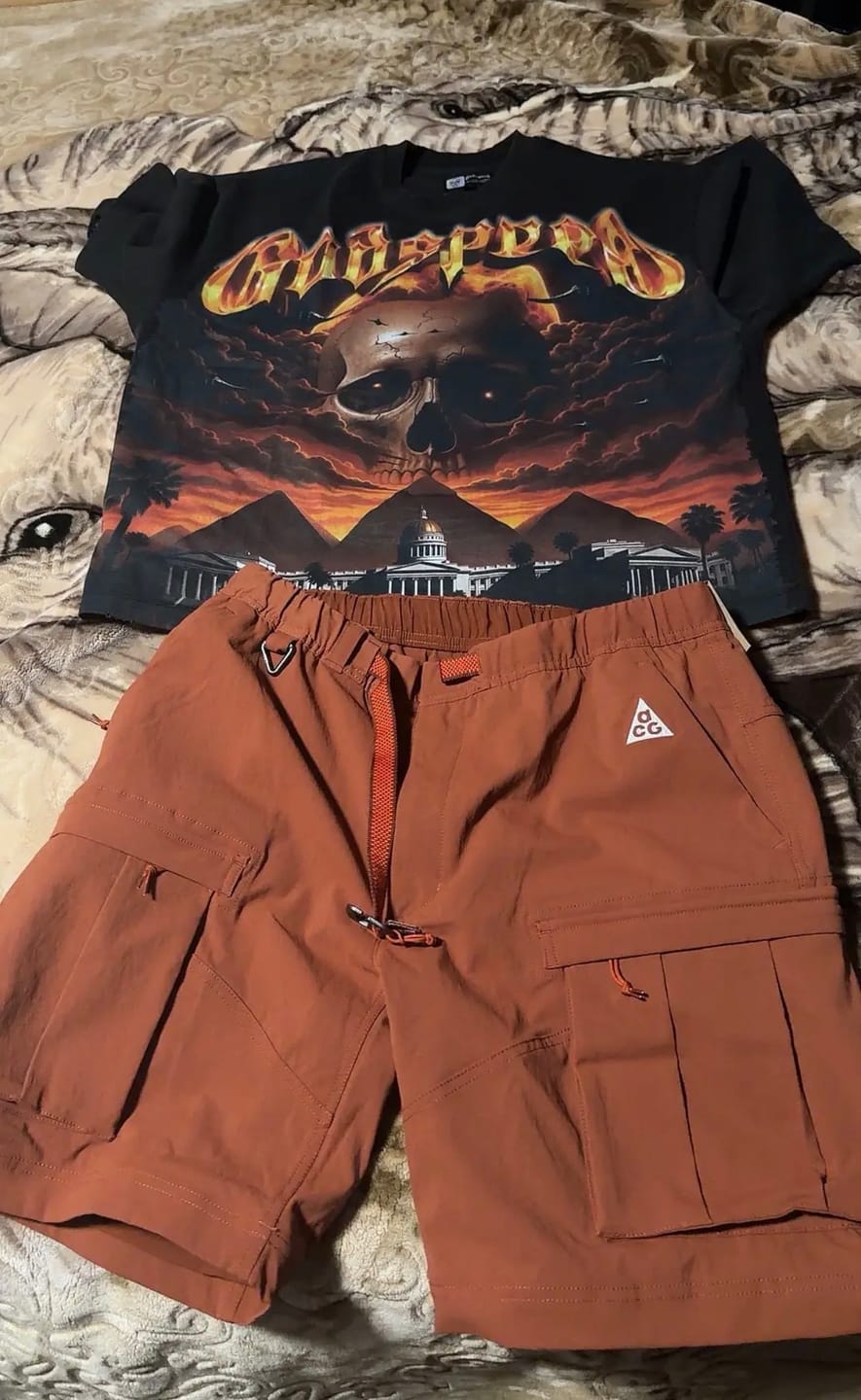 Customer photo review of Godspeed Echoes Of Empire Tee Black