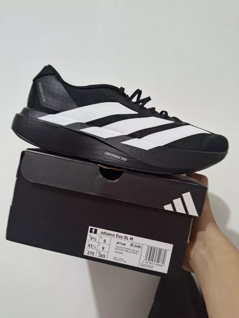 Customer photo review of Adizero Evo SL Core Black & White - AZB