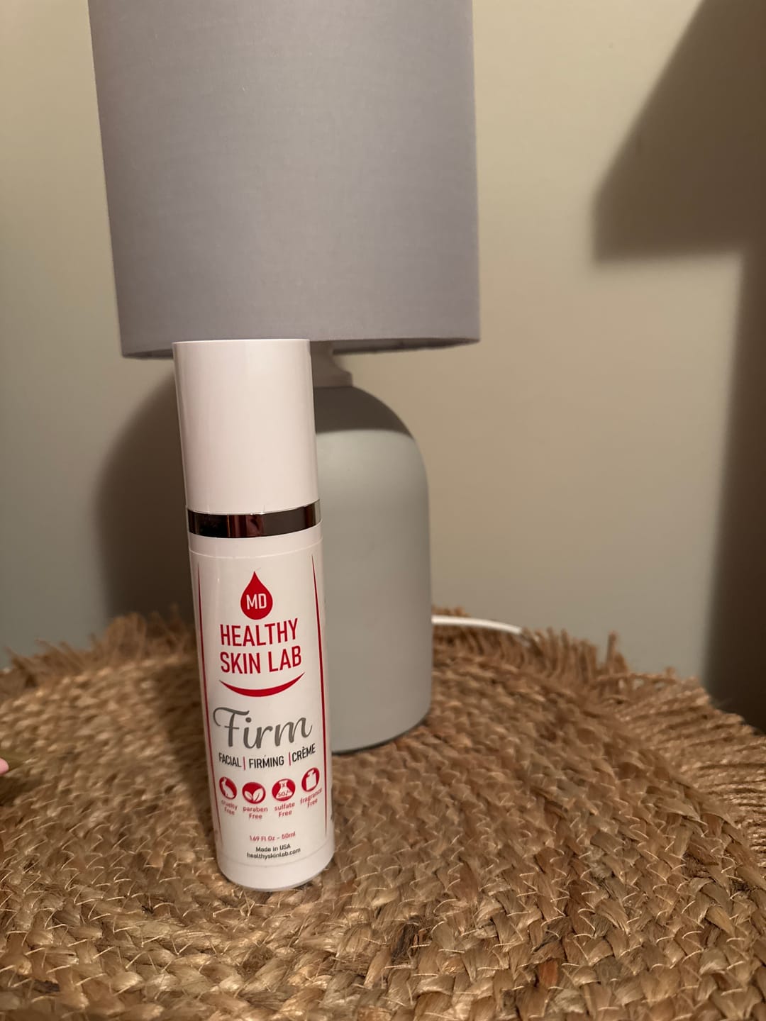 Customer photo review of Firm Skin Tightening Cream
