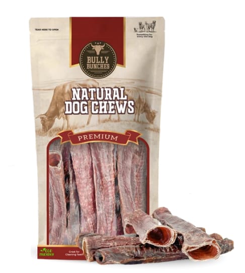 Customer photo review of 12 Inch Trachea Wrapped in Jerky