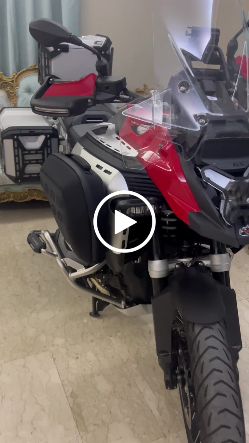 Customer video review of LOBOO Crash Bar Bags (5L Pair) for BMW R1300GS Adventure (2024+) - Anti-Theft EVA Hard Shell Storage