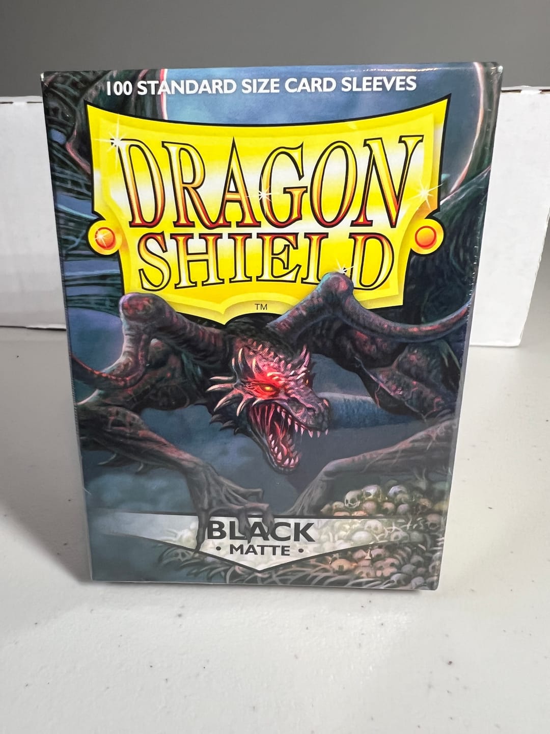 Customer photo review of Dragon Shield Display Case – Premium Card Storage & Protection