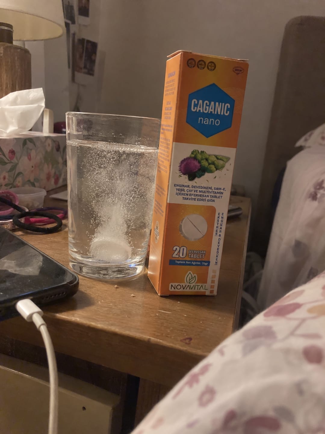 Customer photo review of Caganıc Nano - Enginar ve Devedikeni İçeren Efervasan Tablet
