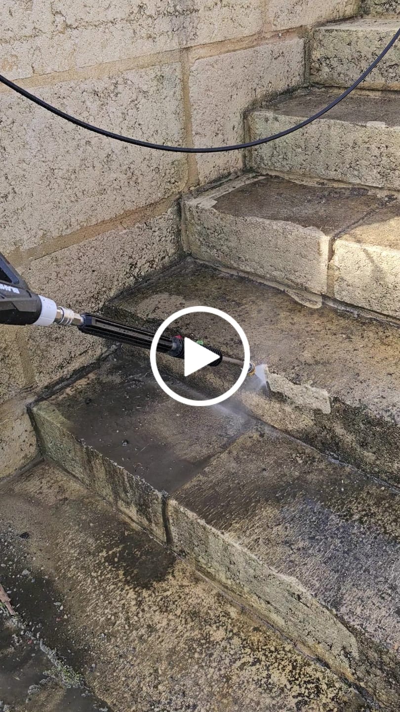 Customer video review of R30 Wall-Mounted Pressure Washer