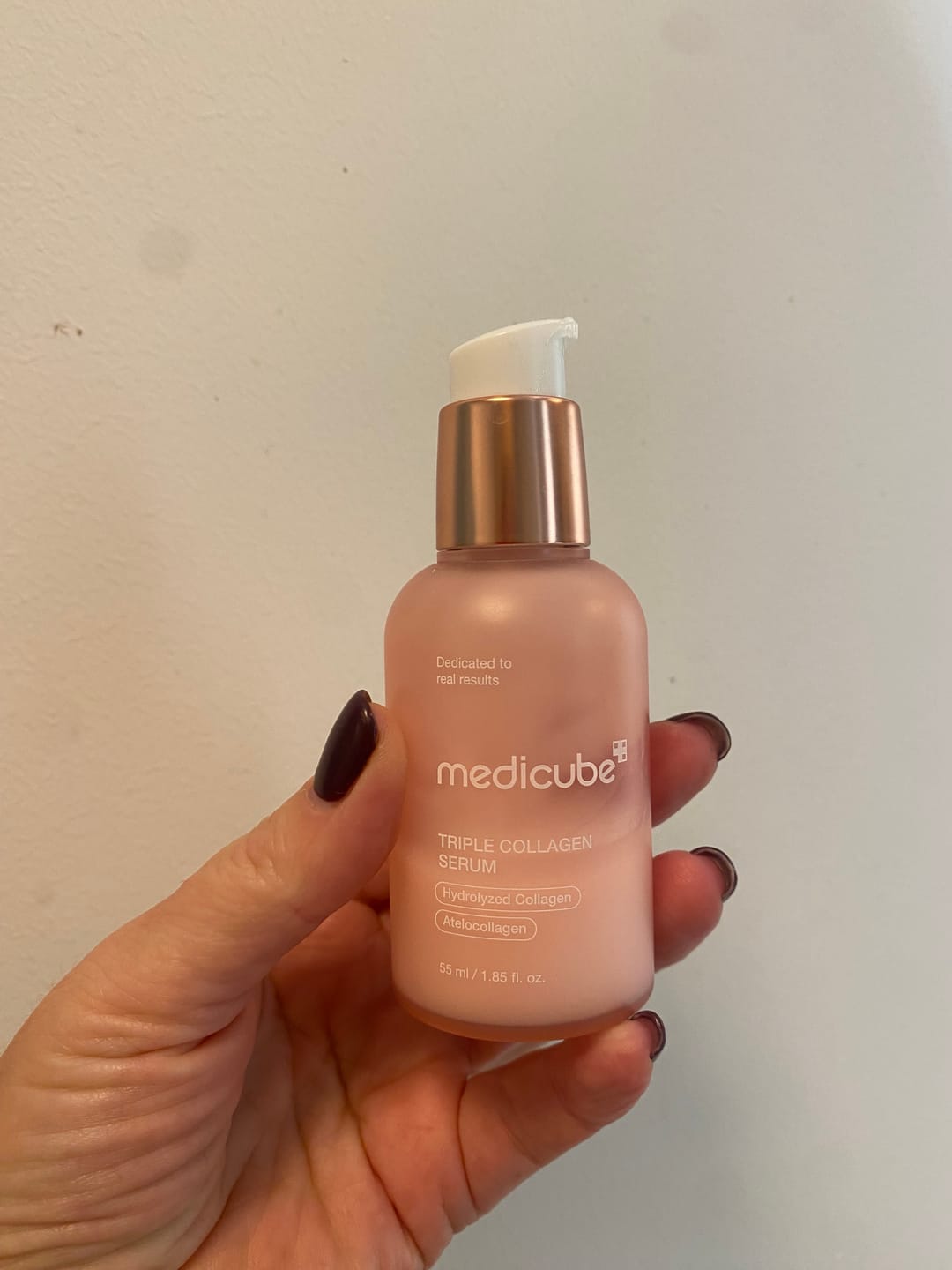 Customer photo review of Nostiprinošs serums sejai Medicube Triple Collagen Serum 4.0