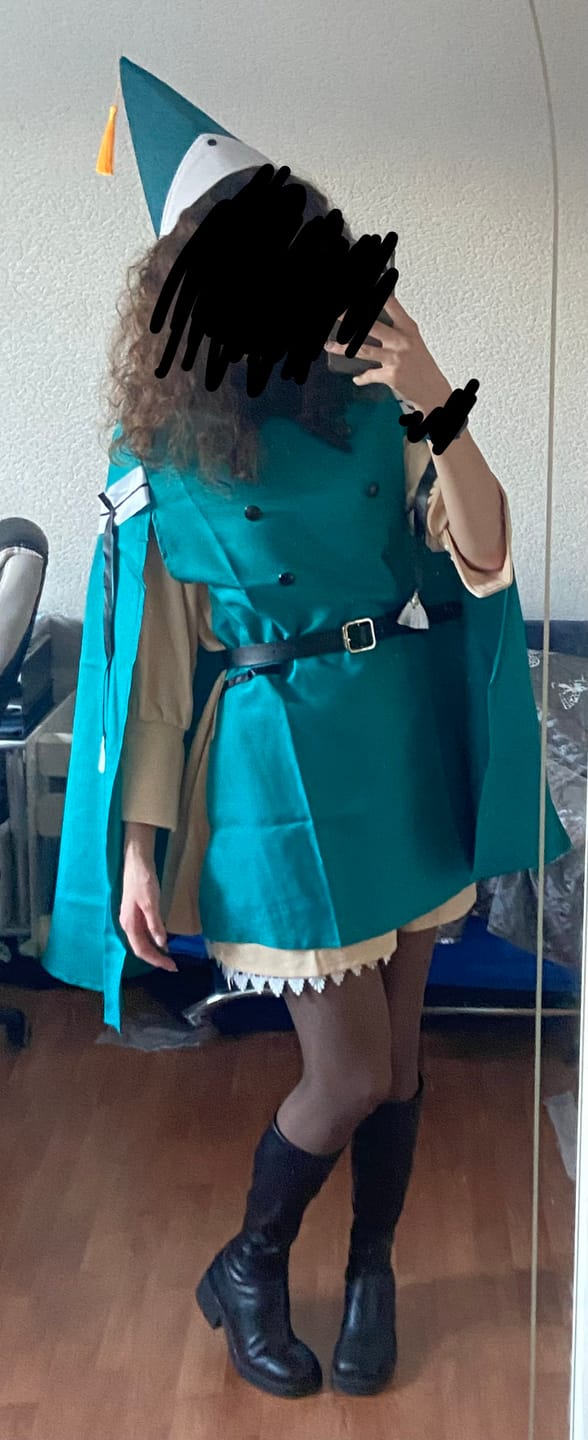 Customer photo review of Tetia Uniform Tongari Boushi no Atelier Tetia Cosplay Kostüm