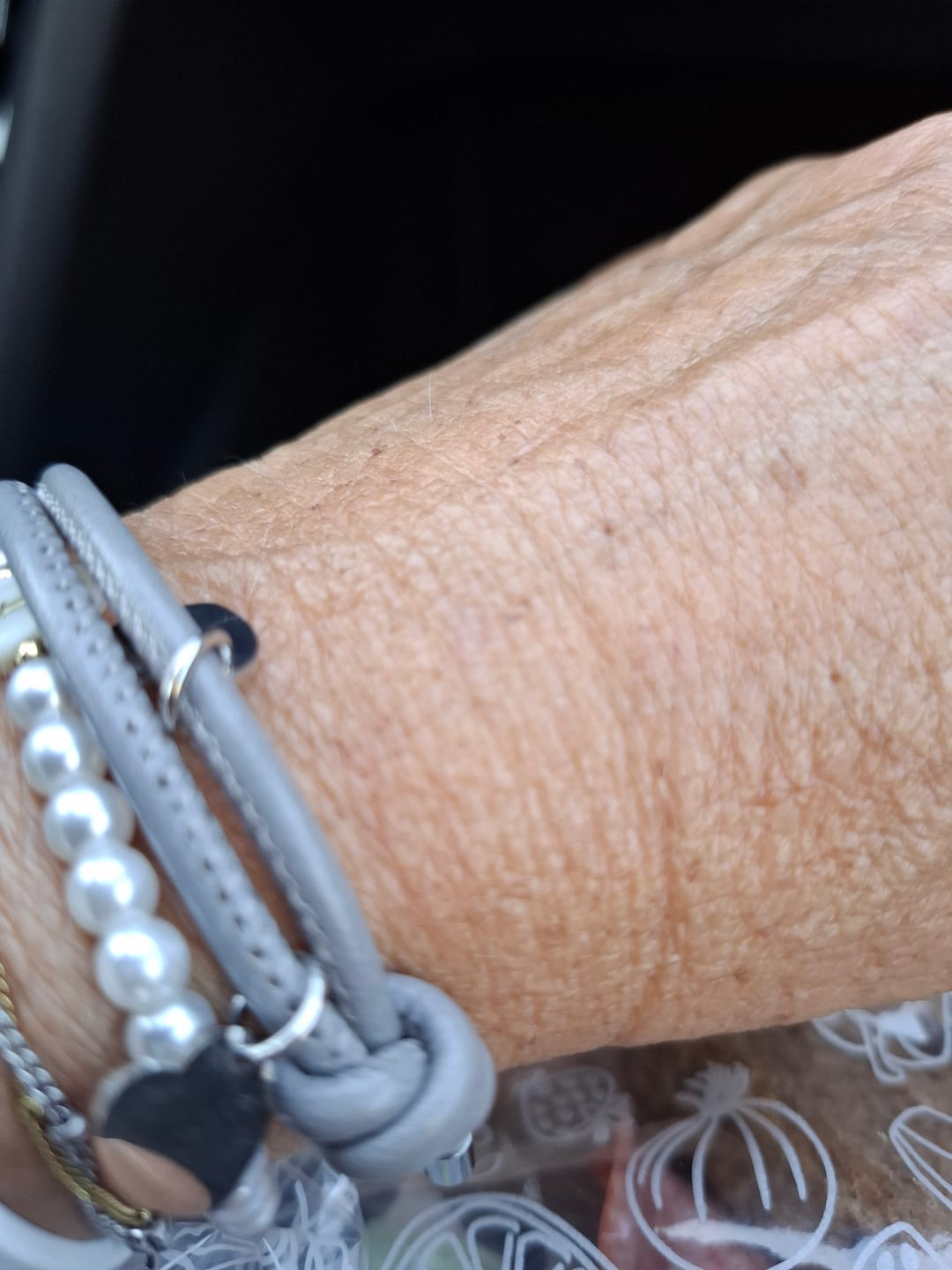 Customer photo review of Vrienden - Gepersonaliseerde Leren armband