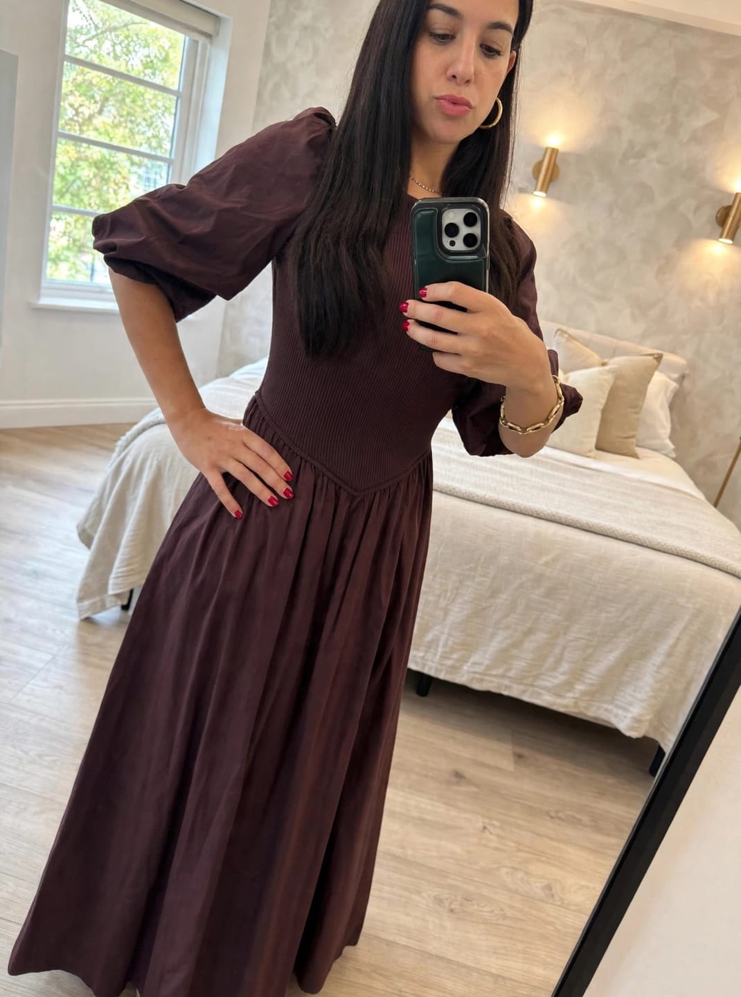 Customer photo review of Orchard Dress